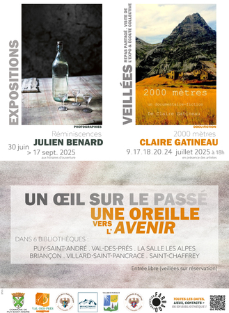 Un Oeil Sur Le Passé Une Oreille Vers L'avenir   Affiche