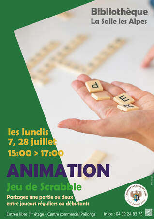 Visuel Scrabble Juillet 2025