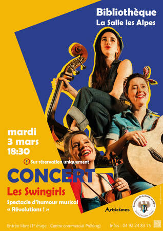 Visuel Spectacle Swingirls 3 Mars 2026