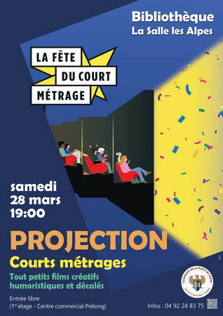 Visuel Fête Du Court Métrage 28 Mars 2026