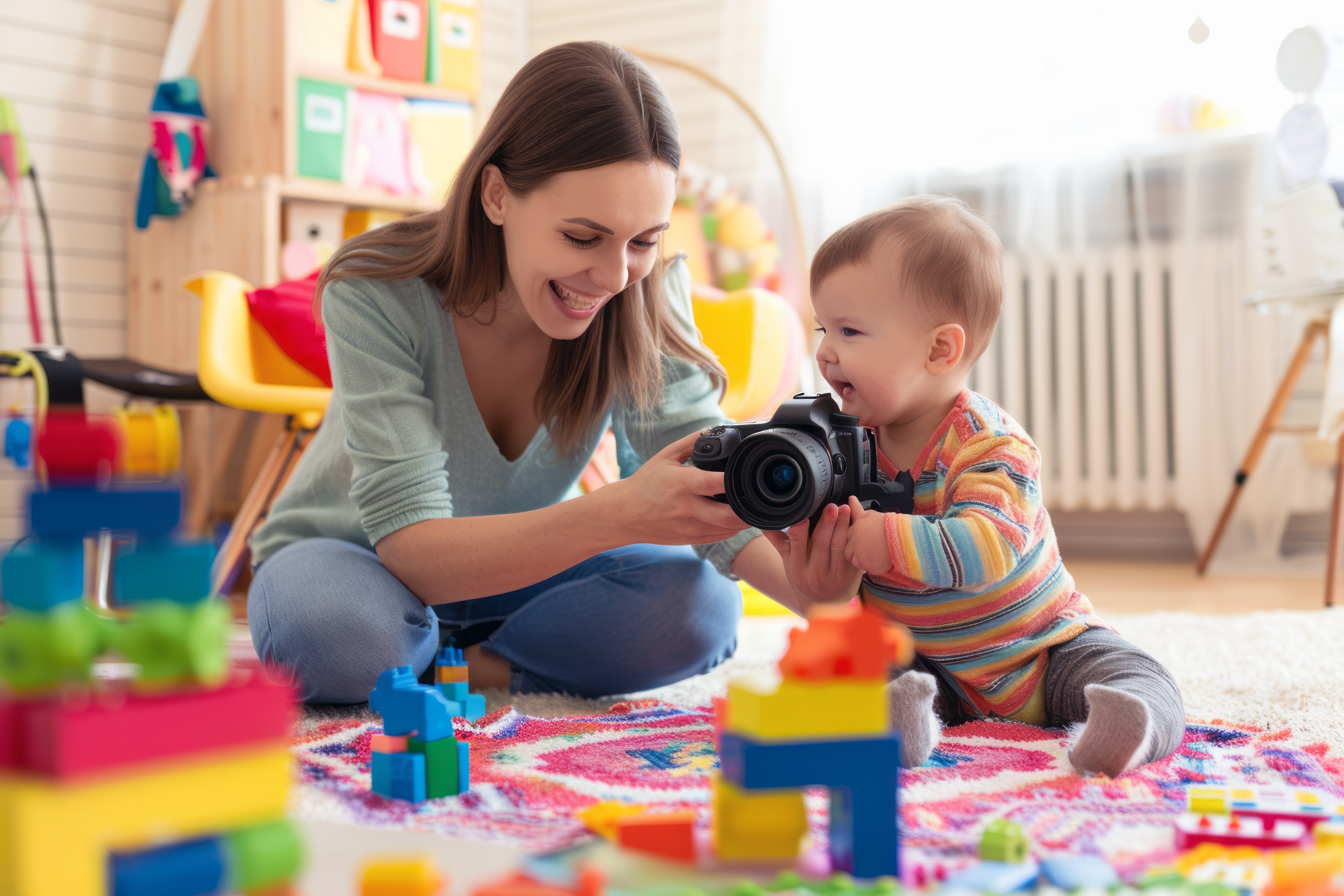 Parenting content creator%c2%a9freepik