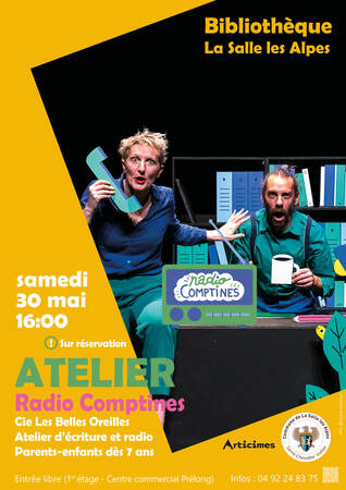 Visuel Atelier Radio Comptines 30 Mai 2026 Visuel Atelier Radio Comptines 30 Mai 2026
