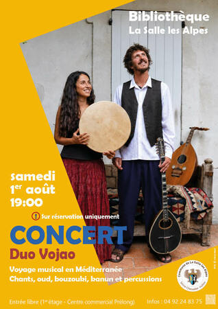 Visuel Concert Vojao 1er Août 2026