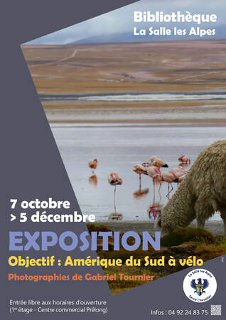 Visuel Expo Objectif Amérique Du Sud à Vélo Oct Déc 2026 Visuel Expo Objectif Amérique Du Sud à Vélo Oct Déc 2026